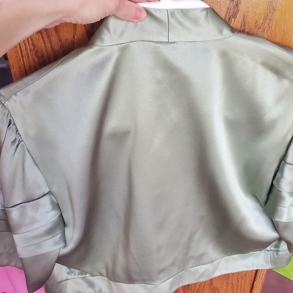 Vivienne Tam 100% Silk Open Cardigan Sz 3 NWT! - Picture 8 of 11